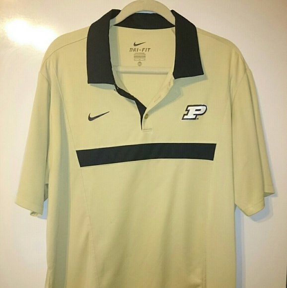 purdue nike polo